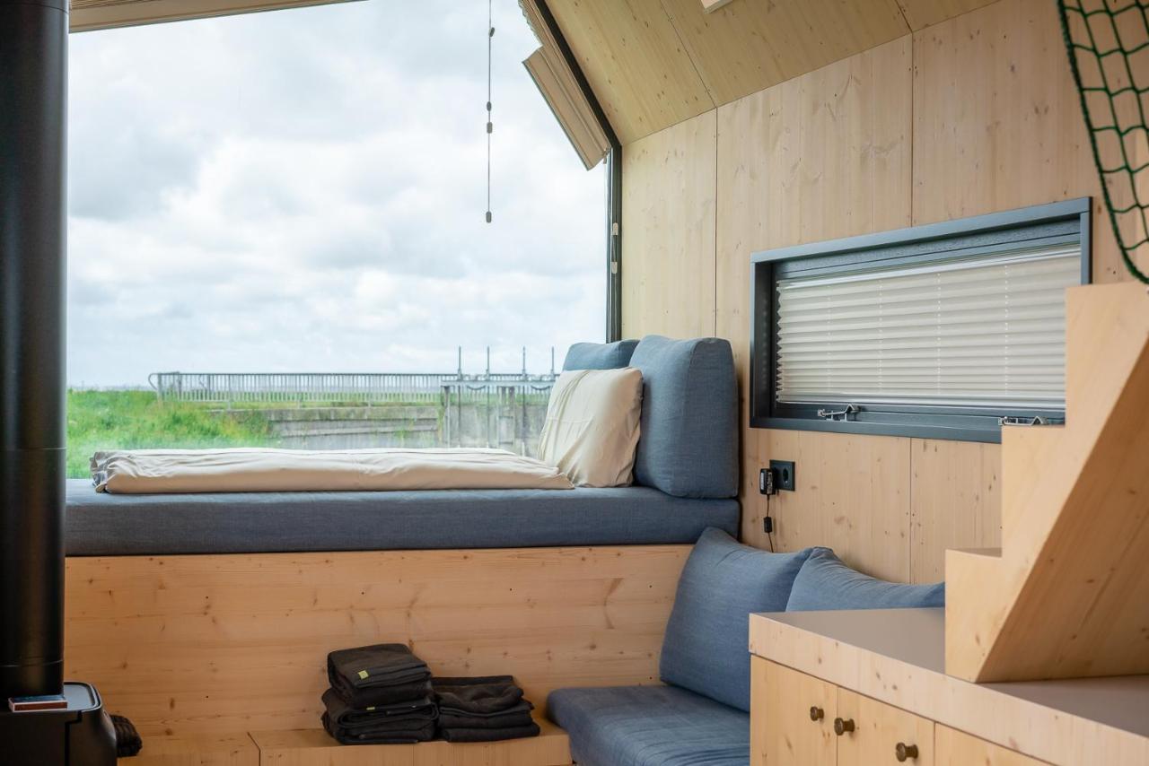 Tiny House Pioneer 18 Zur Meerseite - Green Tiny Village Harlesiel Carolinensiel Exteriör bild
